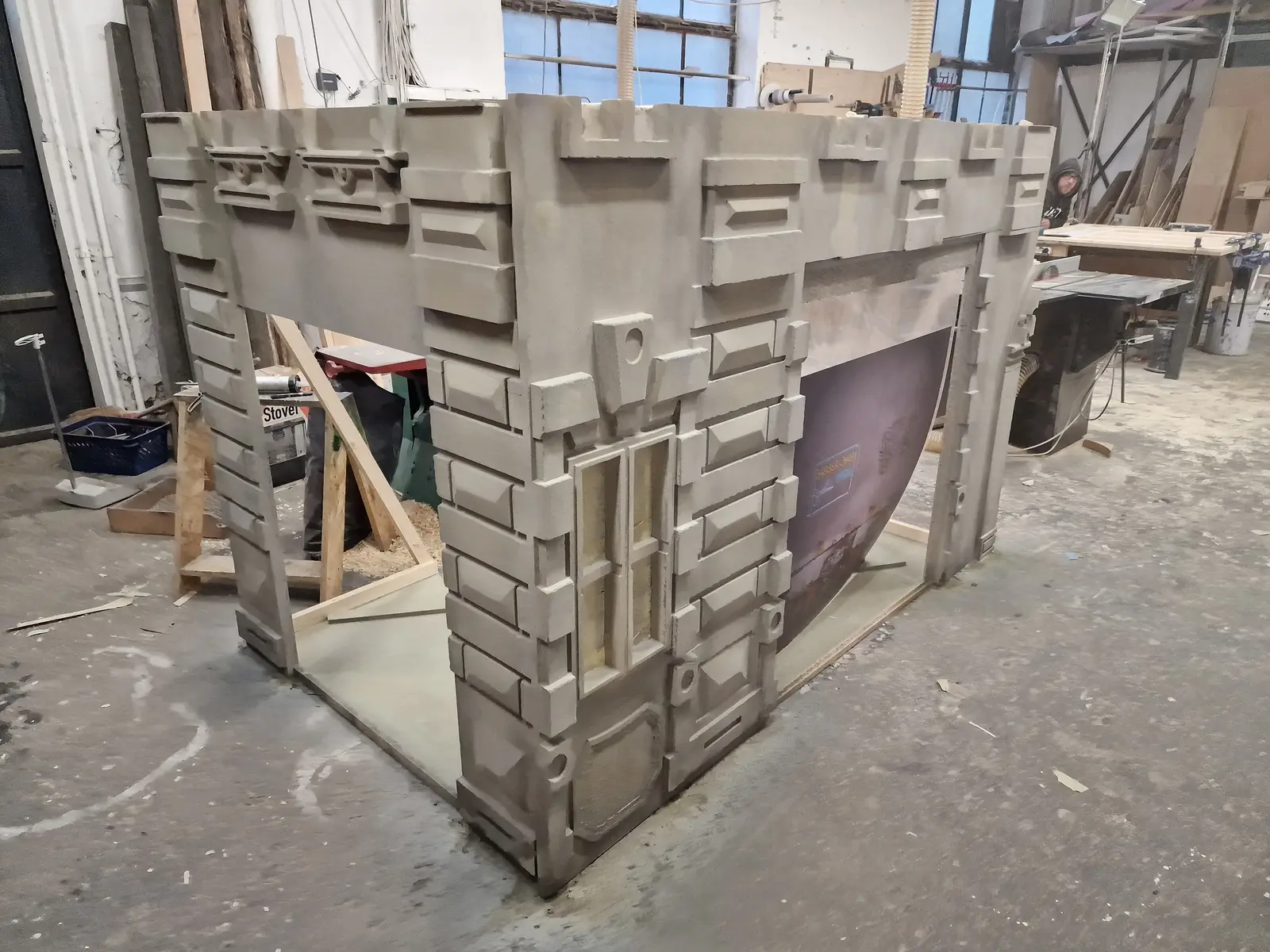 CNC marással készített egyedi elem – 4. kép