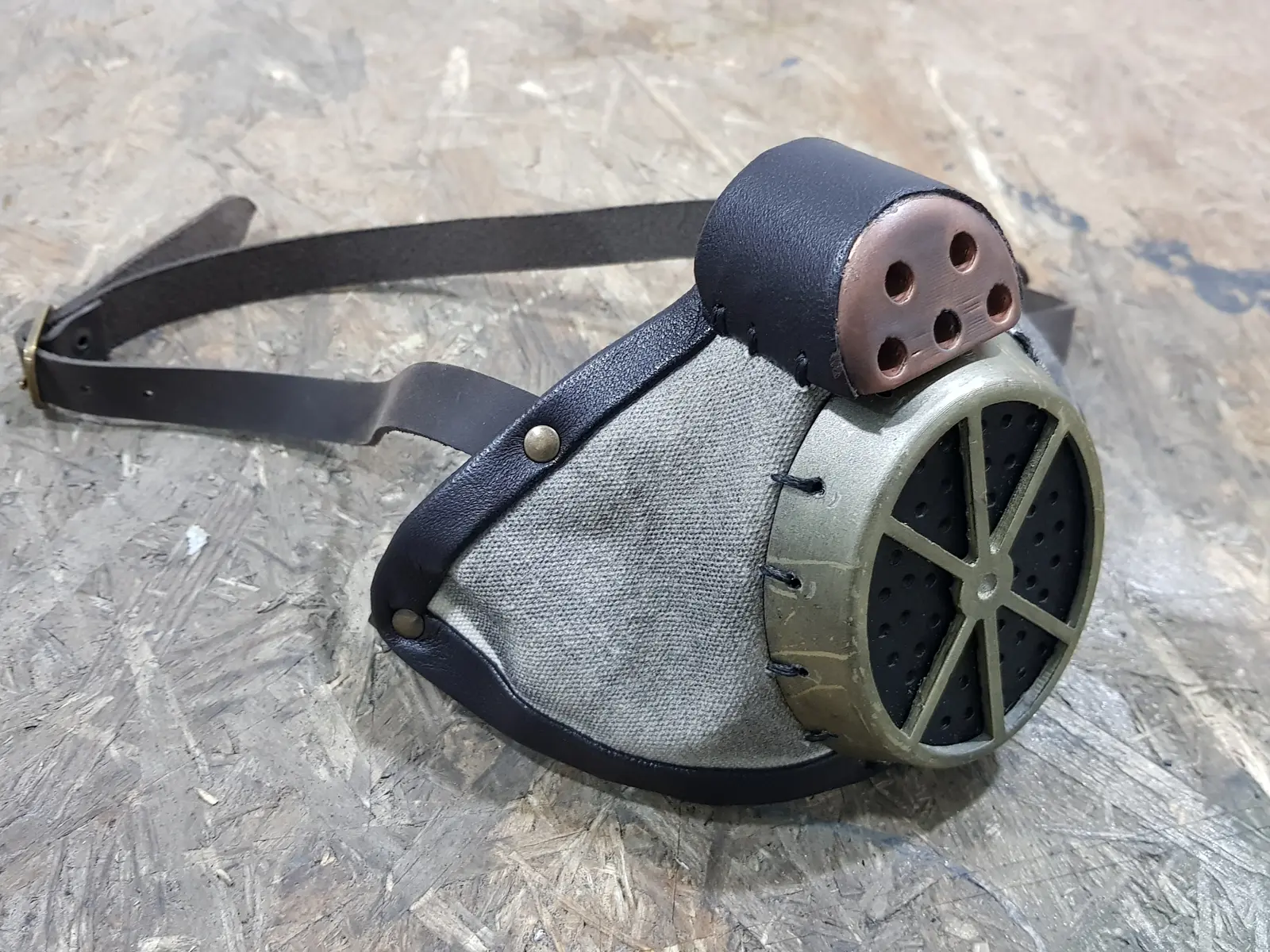 Egyedi steampunk maszk – 2. kép
