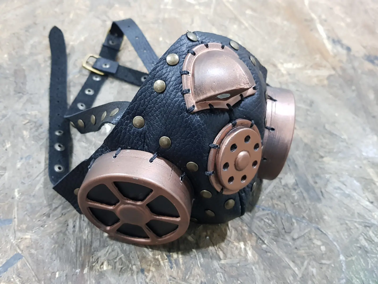 Egyedi steampunk maszk – 3. kép