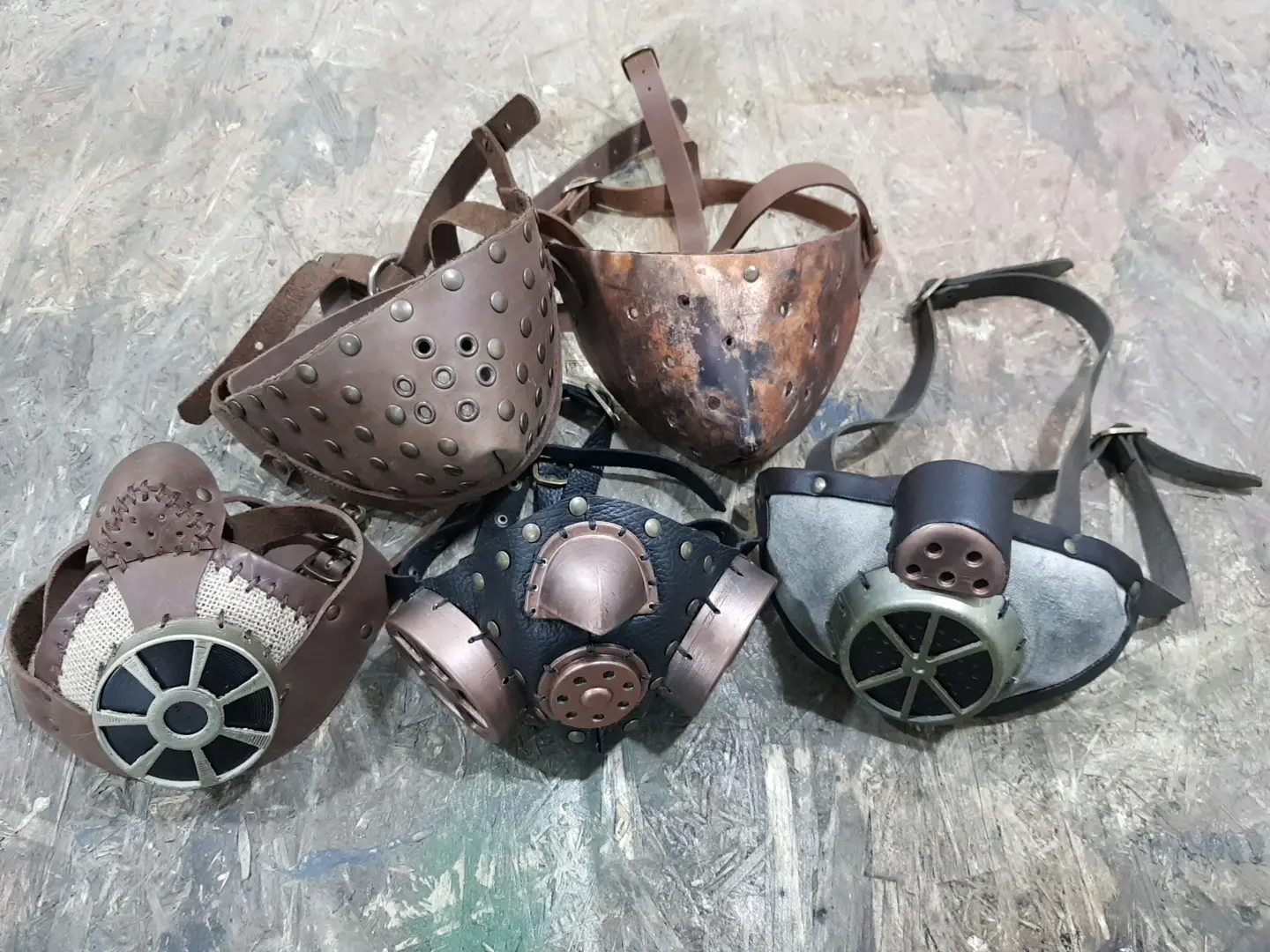 Egyedi steampunk maszk – 5. kép